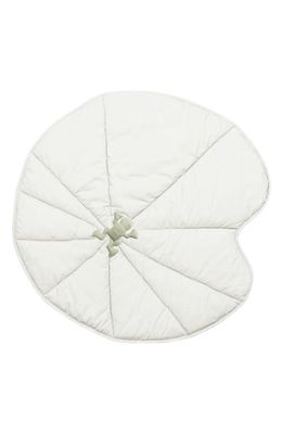 Lorena Canals Water Lily Organic Cotton Play Mat in Natural