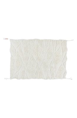 Lorena Canals Woolable Enkang Ivory Washable Wool Rug in Ivory L