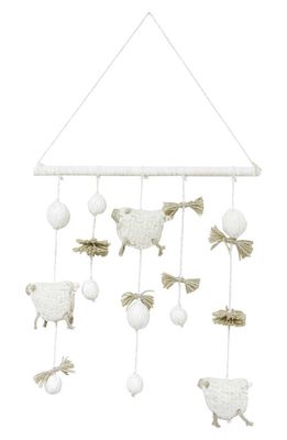 Lorena Canals Woolable Flock Wall Decor in Sheep White