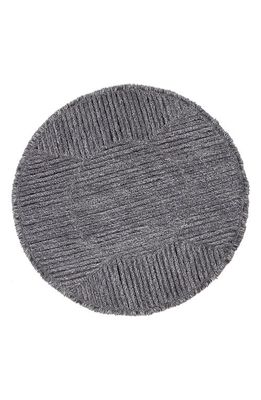 Lorena Canals Woolable Tea Wool Rug in Dark Grey Charcoal Natural