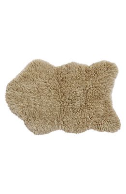 Lorena Canals Woolly Woolable Washable Wool Rug in Beige
