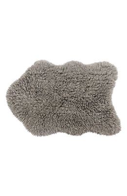 Lorena Canals Woolly Woolable Washable Wool Rug in Grey