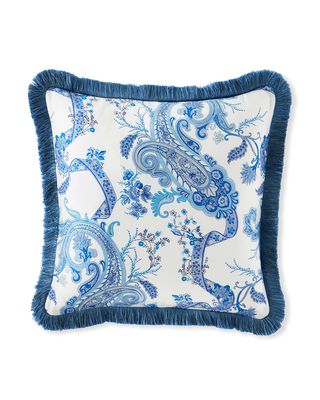 Lores Throw PIllow with Fringe Trim