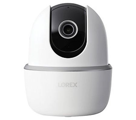 Lorex 2K QHD Indoor Wi-Fi Smart Pan-and-Tilt Se curity Camera