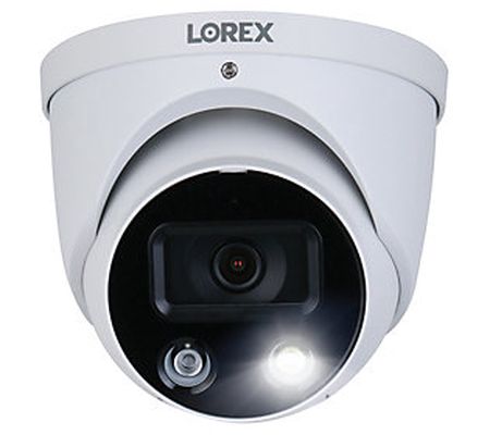 Lorex 4K Wired Analog Indoor/Outdoor IP Dome Se curity Camera