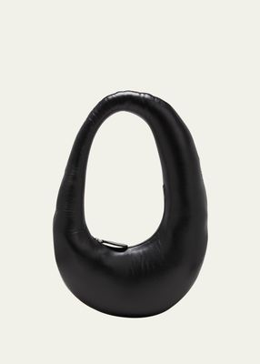 Lori Eco-Vegan Leather Oval Top-Handle Bag