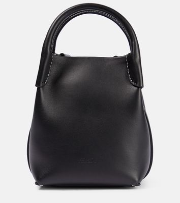 Loro Piana Bale Small leather bucket bag