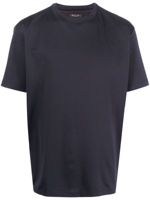 Loro Piana basic short-sleeved T-shirt - Blue