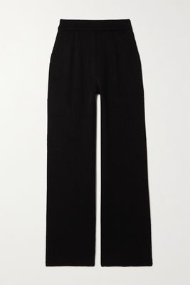 Loro Piana - Beirut Cashmere And Silk-blend Pants - Black