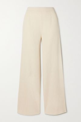 Loro Piana - Beirut Cashmere And Silk-blend Pants - Neutrals