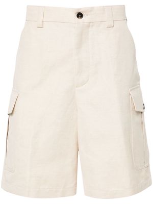 Loro Piana Bizen canvas cargo shorts - Neutrals