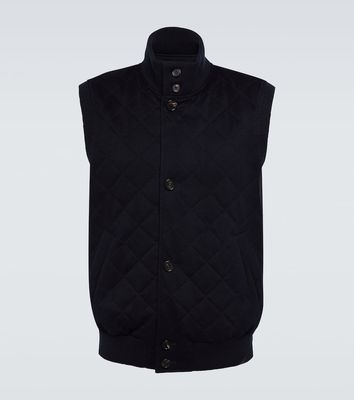 Loro Piana Carry reversible cashmere vest