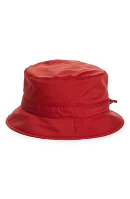 Loro Piana CityLeisure Storm System Waterproof Bucket Hat in Hibiscus