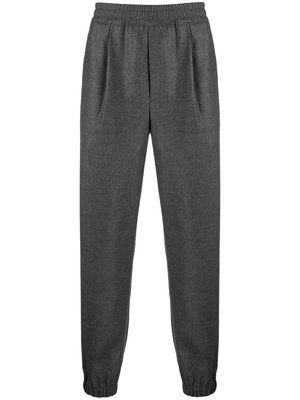 Loro Piana Coulisse wool-blend track pants - Grey
