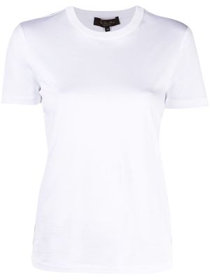 Loro Piana crew-neck fitted T-shirt - White