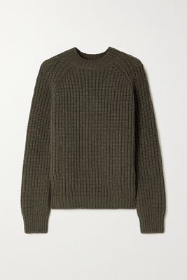 Loro Piana - Davenport Ribbed Cashmere Sweater - Green