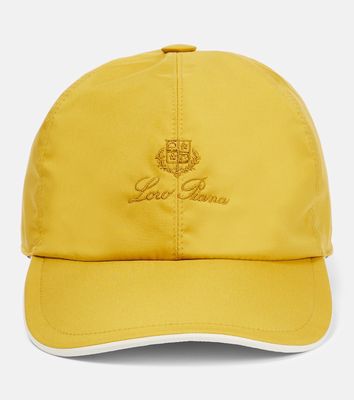 Loro Piana Embroidered baseball cap