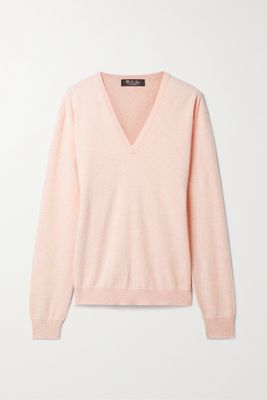 Loro Piana - Embroidered Cashmere Sweater - Pink