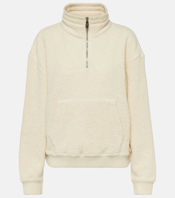 Loro Piana High-neck cashmere and cotton sweatshirt