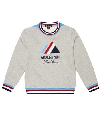 Loro Piana Kids Mountain cotton and cashmere sweatshirt