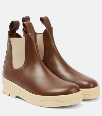 Loro Piana Lakeside leather Chelsea boots