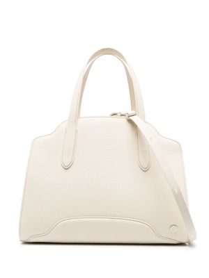 Loro Piana leather tote bag - White