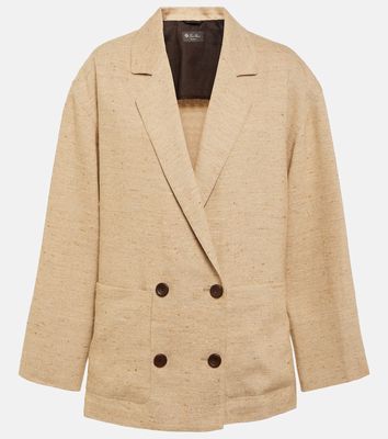 Loro Piana Linen, cashmere, and silk jacket