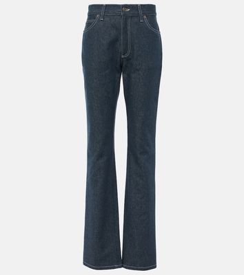 Loro Piana Nedar high-rise straight jeans