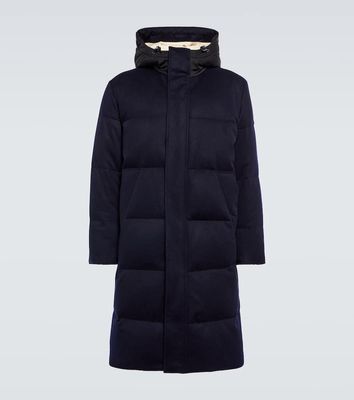 Loro Piana Padded cashmere coat