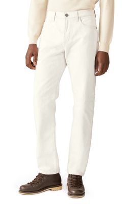 LORO PIANA Quarona Five-Pocket Denim Pants in 101B Marzipan White