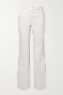 Loro Piana - Releigh High-rise Straight-leg Jeans - White