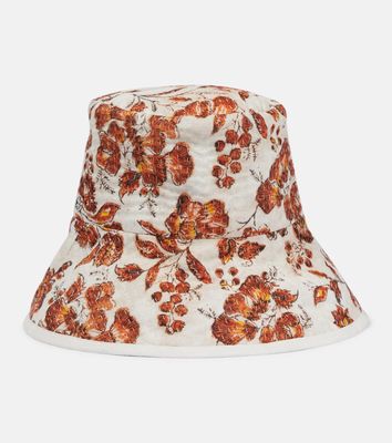 Loro Piana Reversible floral bucket hat