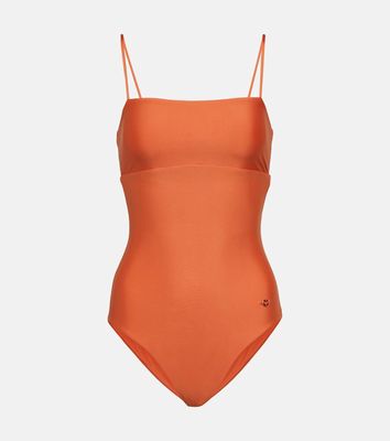 Loro Piana Square-neck swimsuit