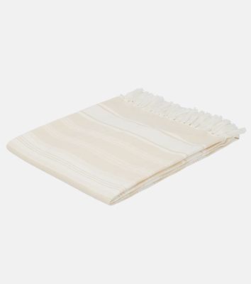 Loro Piana Striped cotton beach towel
