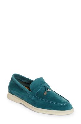 LORO PIANA Summer Charms Loafer in Fir Forest
