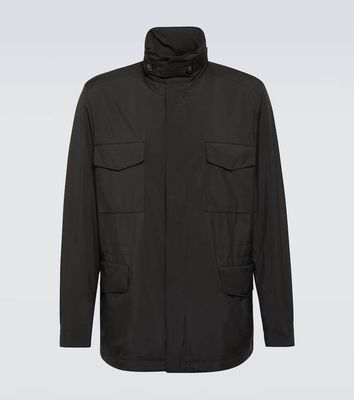Loro Piana Traveller cashmere-lined Windmate® jacket
