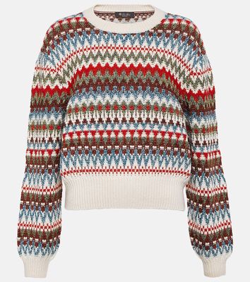 Loro Piana Trujillo jacquard sweater