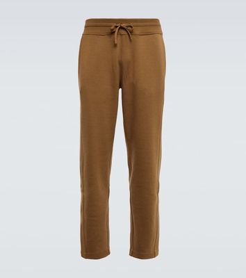 Loro Piana Whitney cotton, silk, and cashmere pants