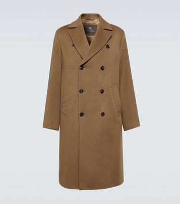 Loro Piana Winton double-breasted cashmere coat