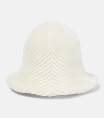 Loro Piana Wool and cotton bucket hat