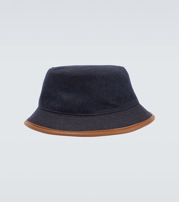 Loro Piana Wool, cotton and cashmere bucket hat
