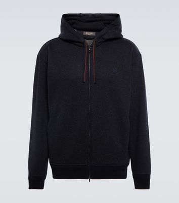 Loro Piana Zipped cashmere-blend hoodie