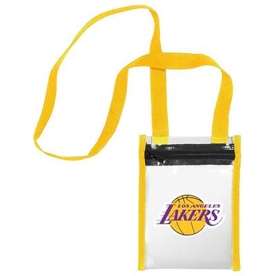 Los Angeles Lakers To Go Clear Crossbody Tote Bag