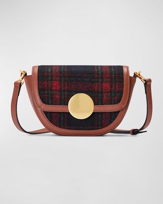 Lottie Flap Check Crossbody Bag