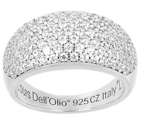 Louis Dell'Olio 1.70 cttw Pave Band Ring, Sterl ng