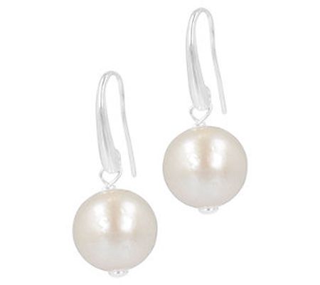 Louis Dell'Olio Sterling White Cultured Pearl Dangle Earrings