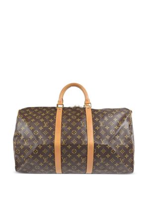 Louis Vuitton 1984 pre-owned Keepall 50 travel bag - Brown