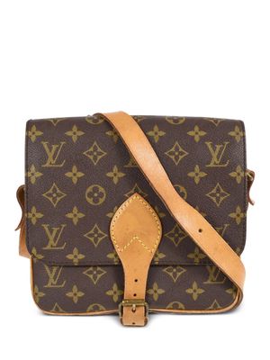 Louis Vuitton 1986 pre-owned Cartouchiere MM messenger bag - Brown