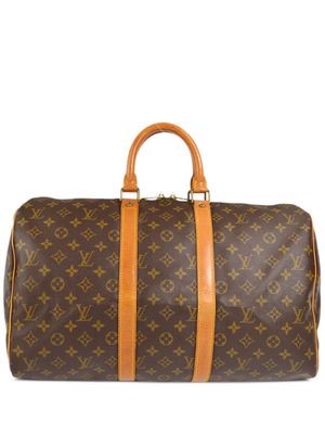 Louis Vuitton 1988 pre-owned Keepall 45 travel bag - Brown