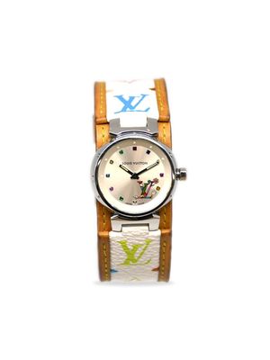 Louis Vuitton 1990-2000s pre-owned Tambour 24mm - Silver, Blanc
